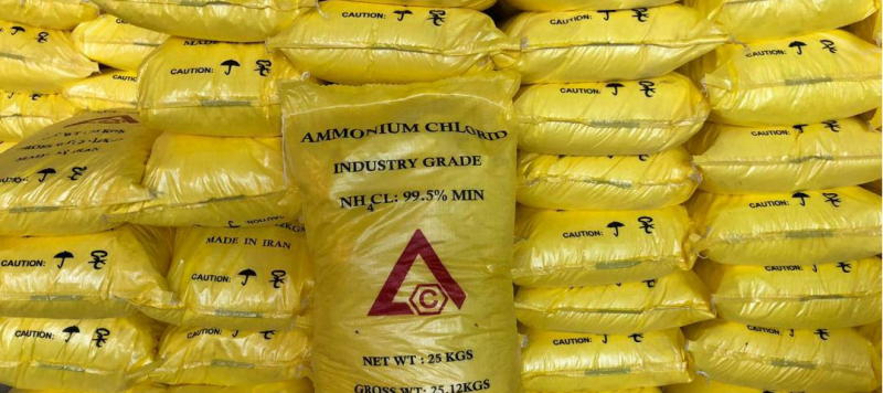 شرکت الوند شیمی نصر صادر کننده کلرید آمونیوم